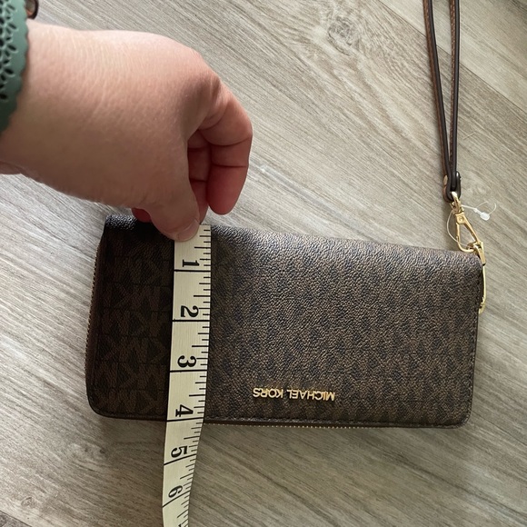 NWOT Michael Kors Large Commuter Bag Brown and wallet - Picture 11 of 17